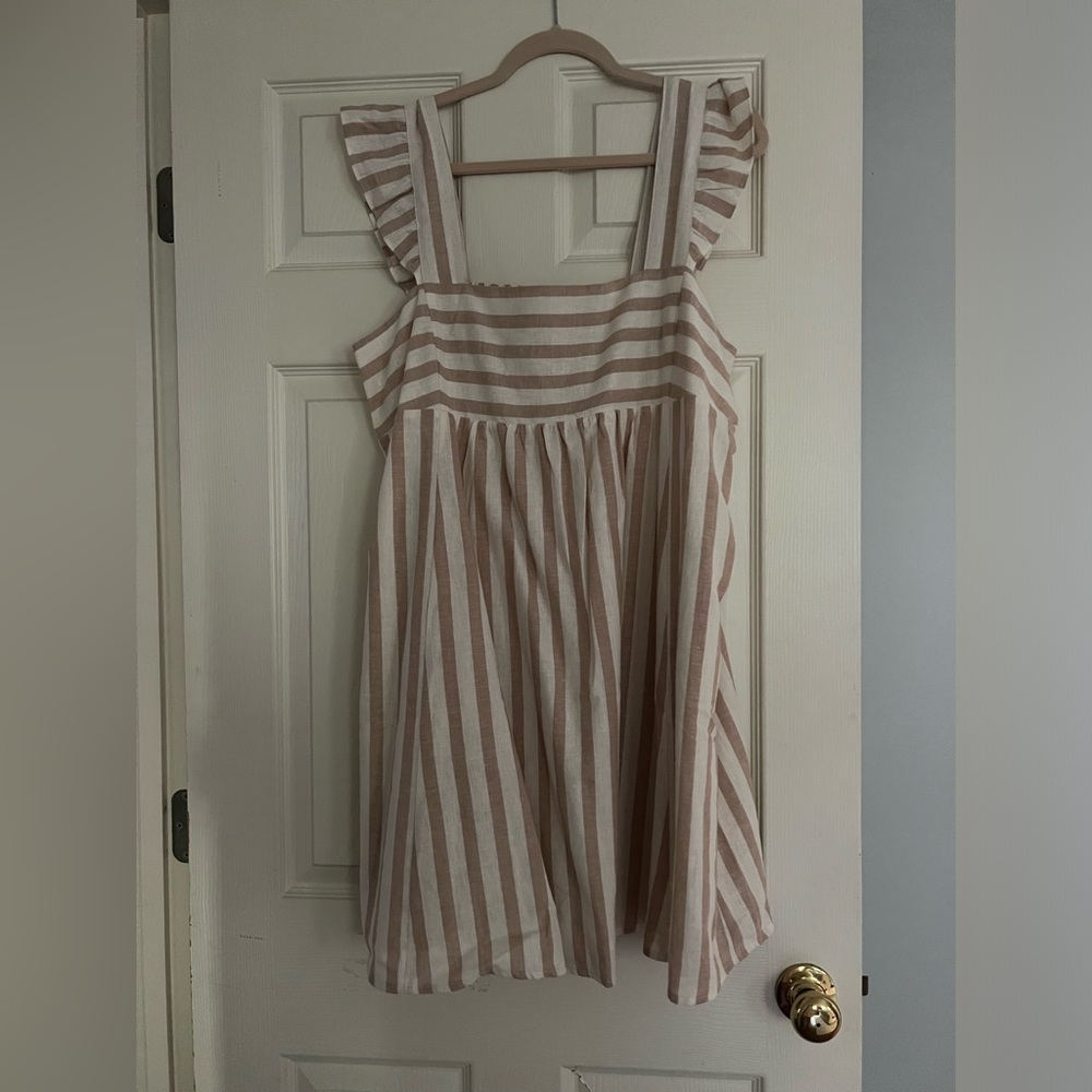 NWT Draper James XL Babydoll dress in Cabana Stripe